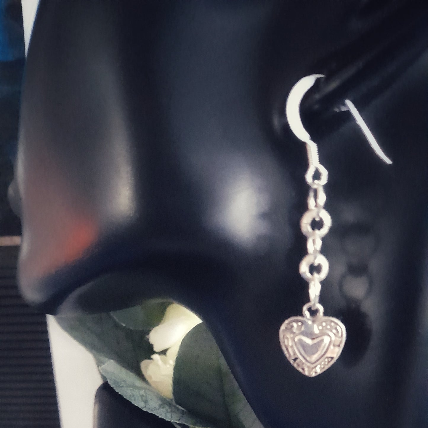 Decorative Heart Earrings