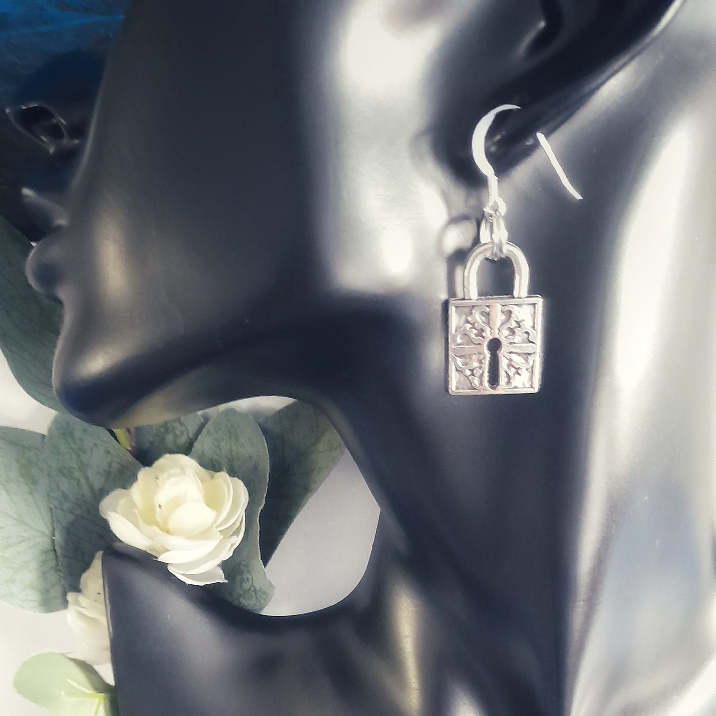 Padlock Earrings