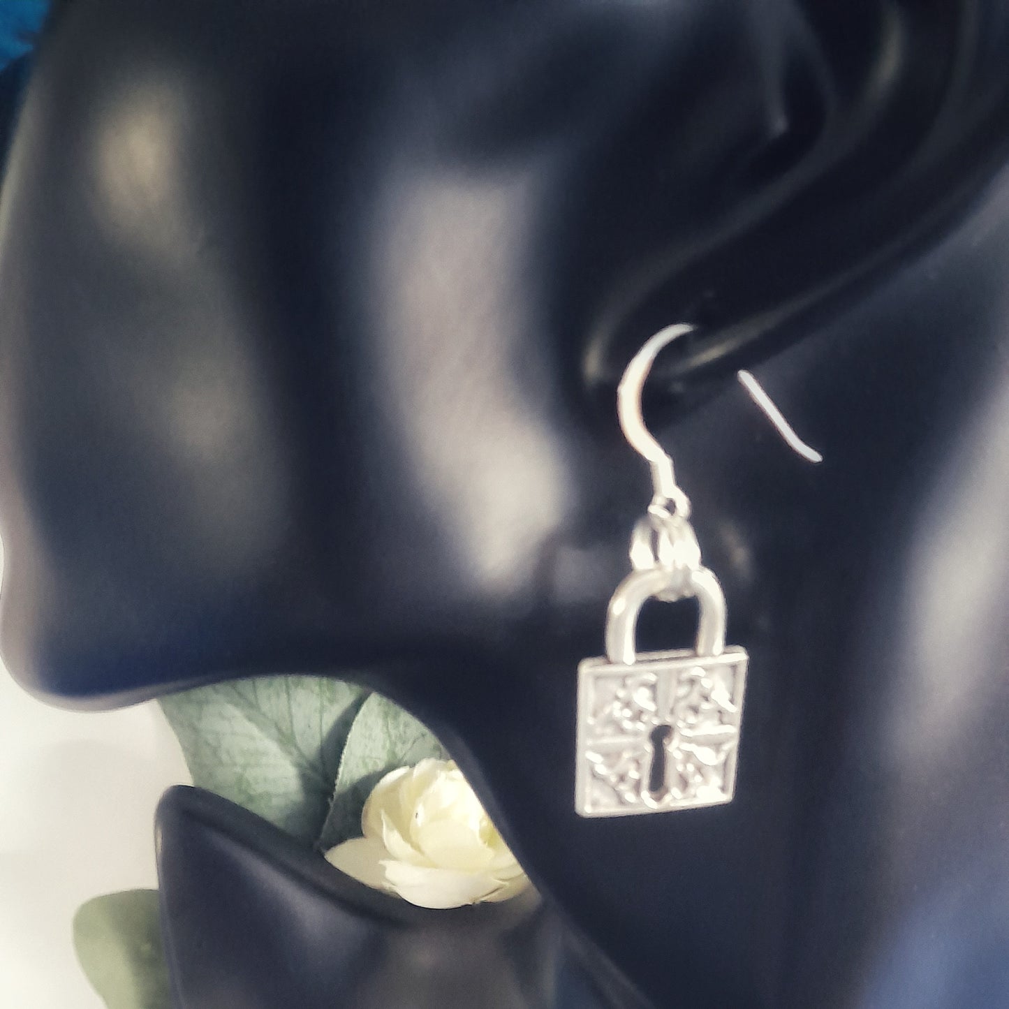 Padlock Earrings