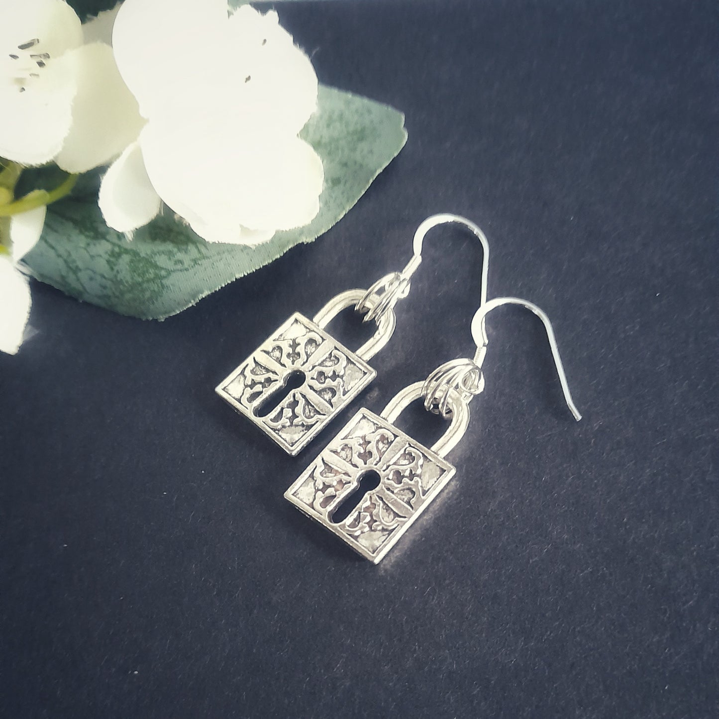 Padlock Earrings