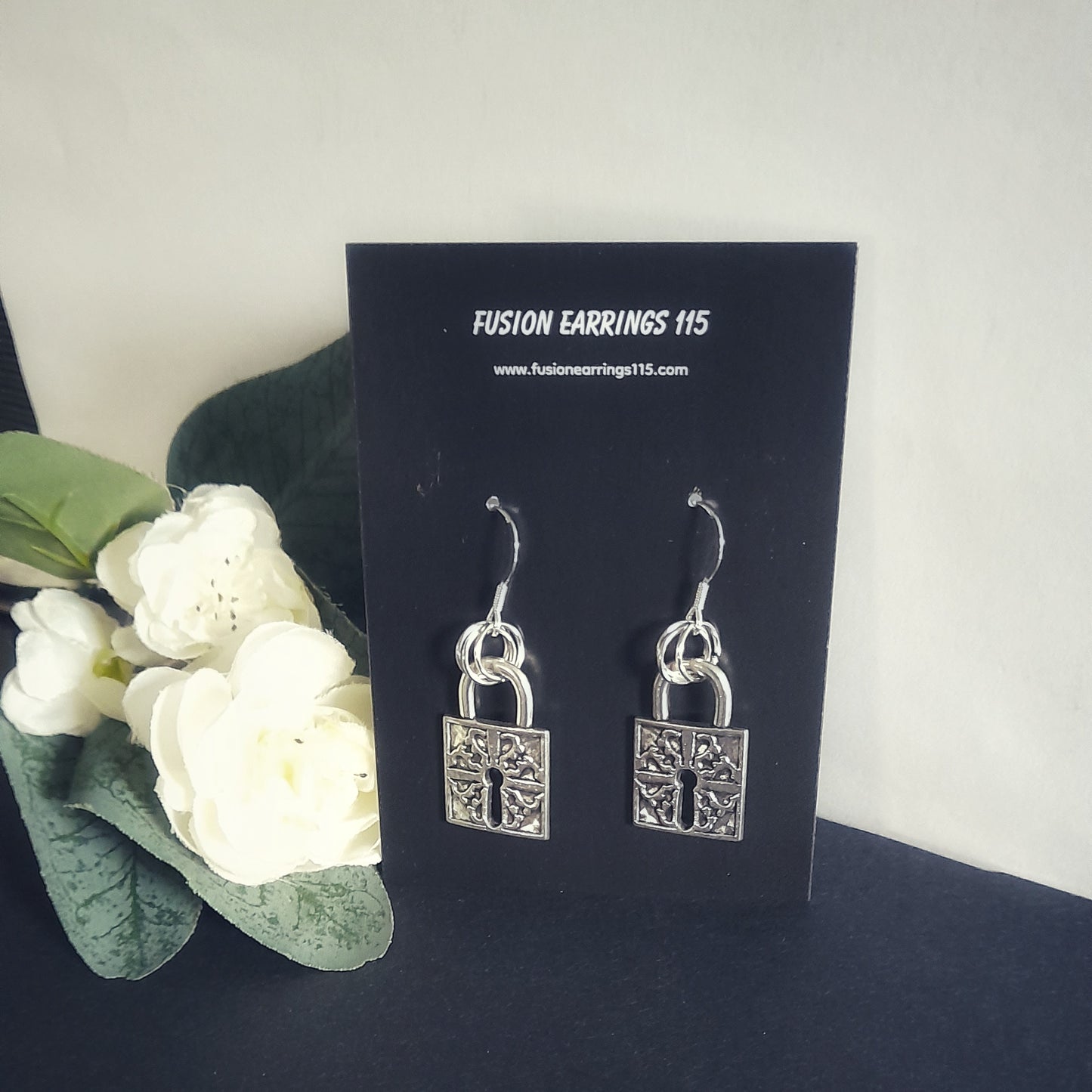 Padlock Earrings