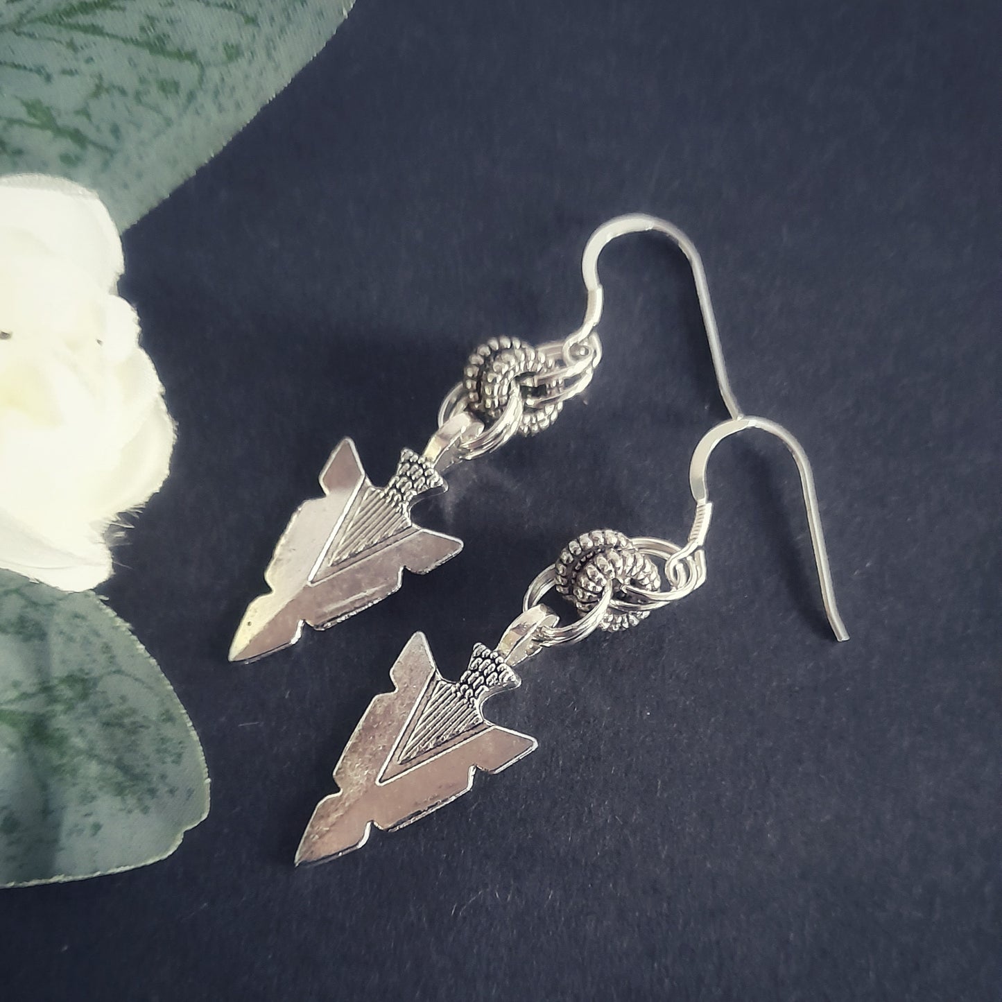 Silver Arrow Earrings