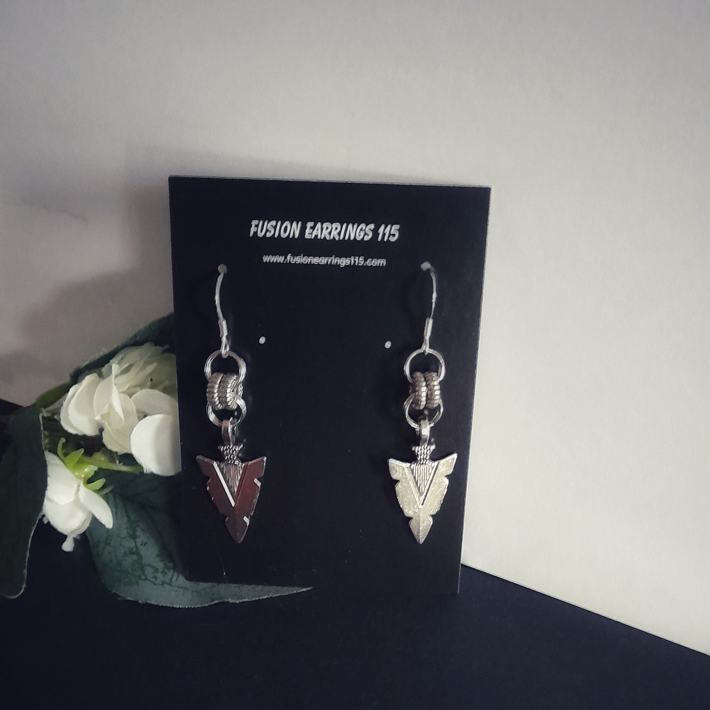 Silver Arrow Earrings