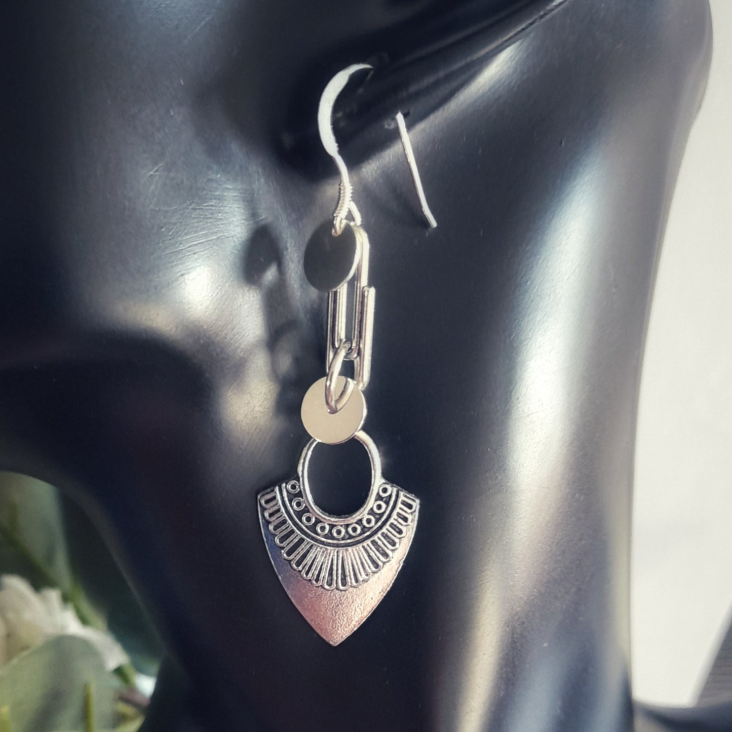 Silver Boho Earrings