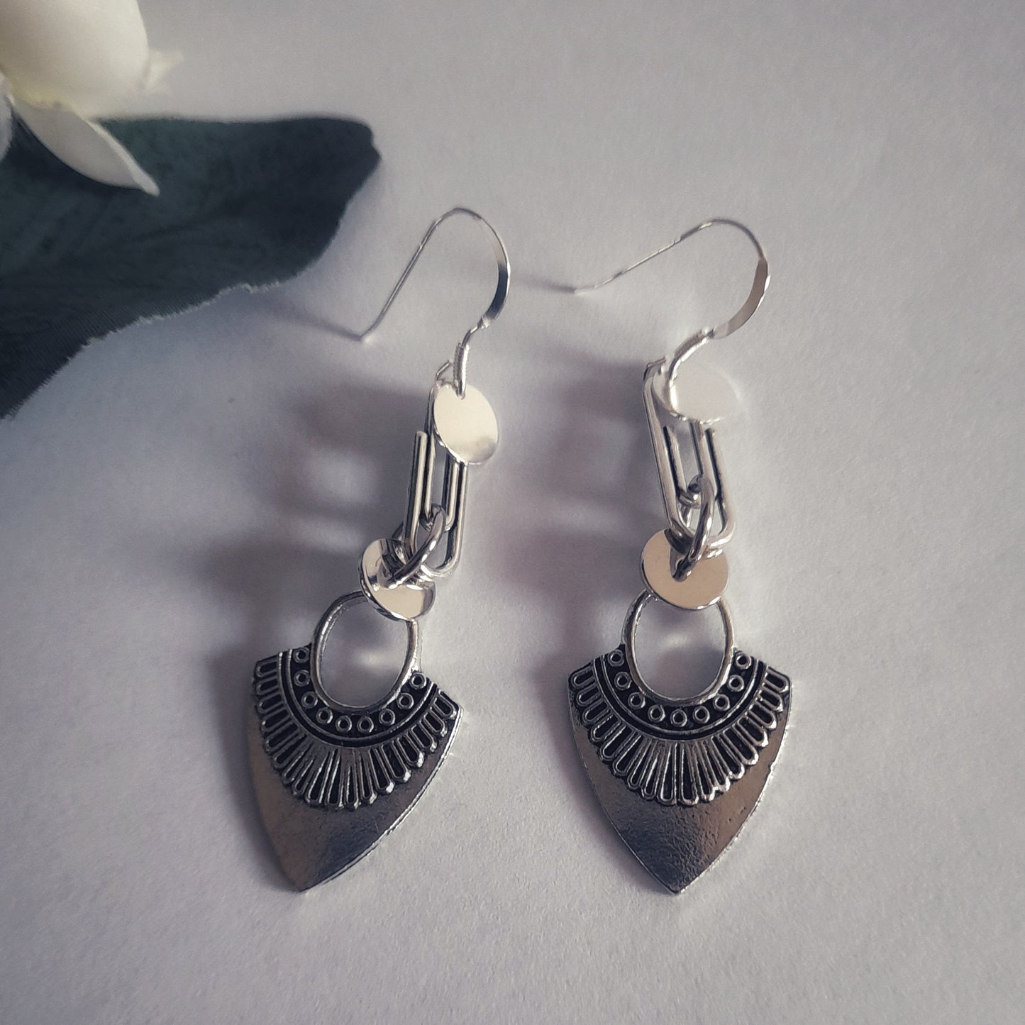 Silver Boho Earrings