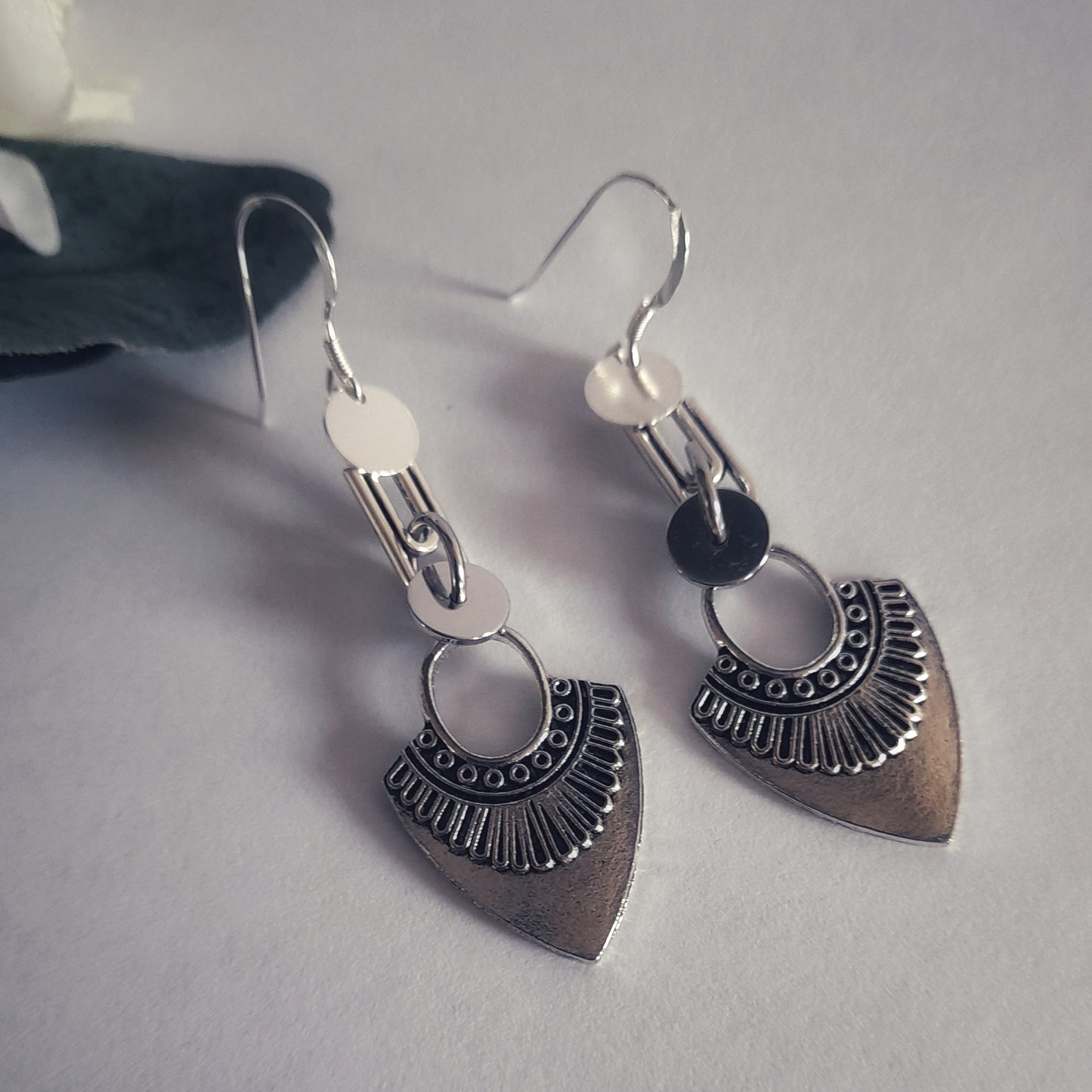 Silver Boho Earrings