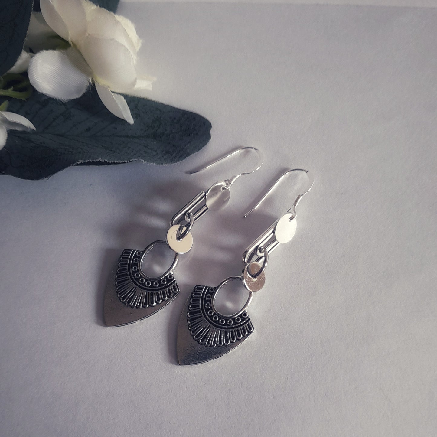 Silver Boho Earrings