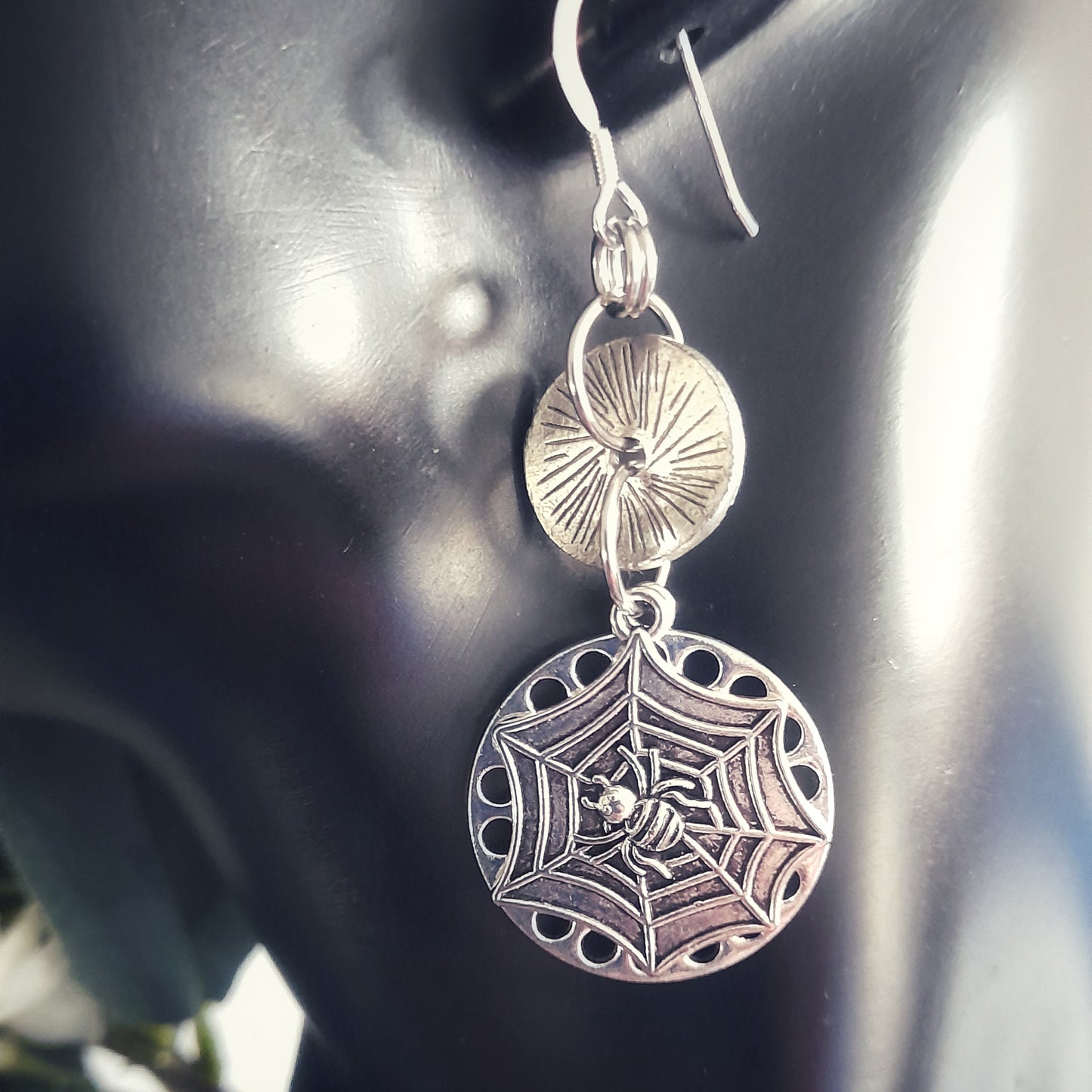 Spiders Web Earrings