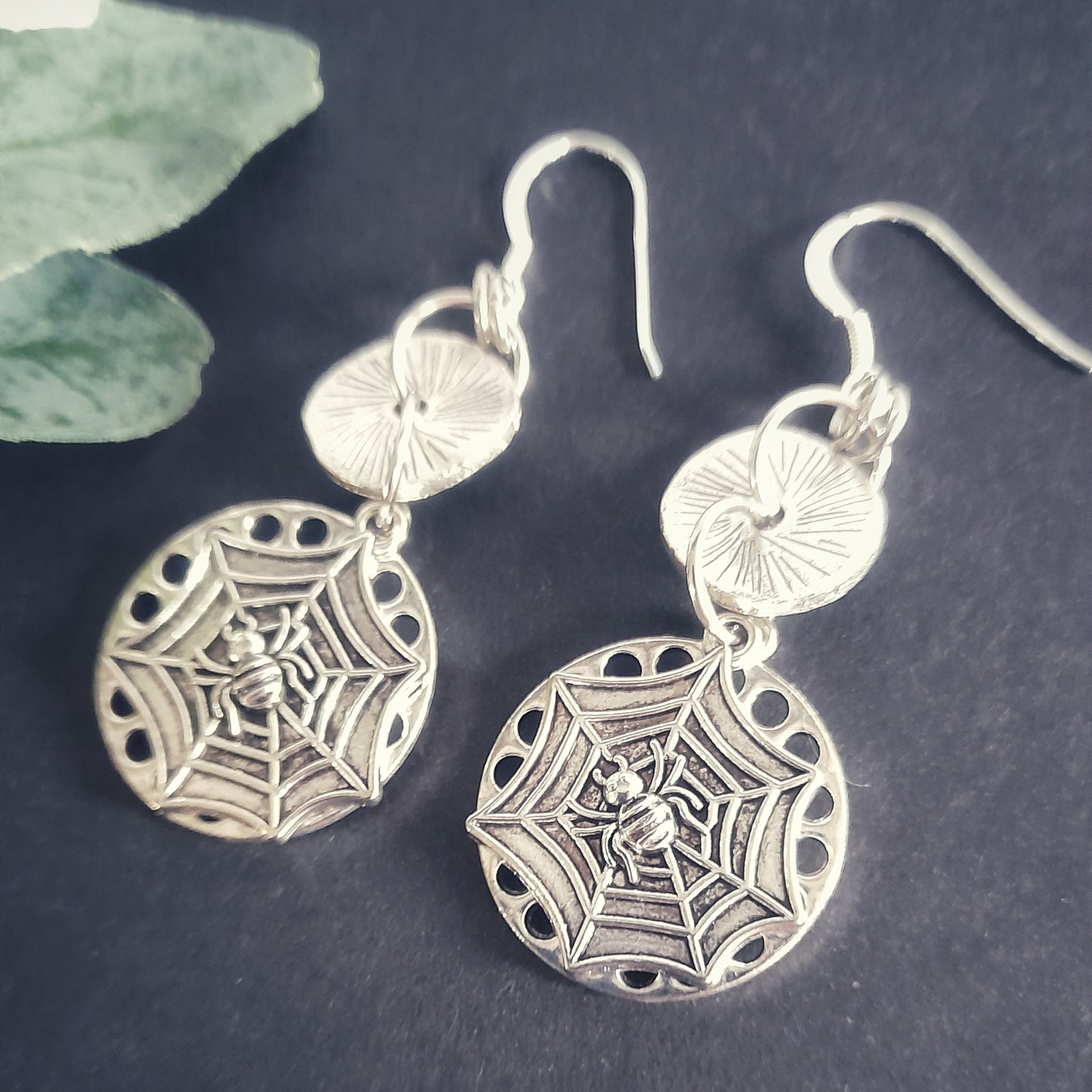 Spiders Web Earrings