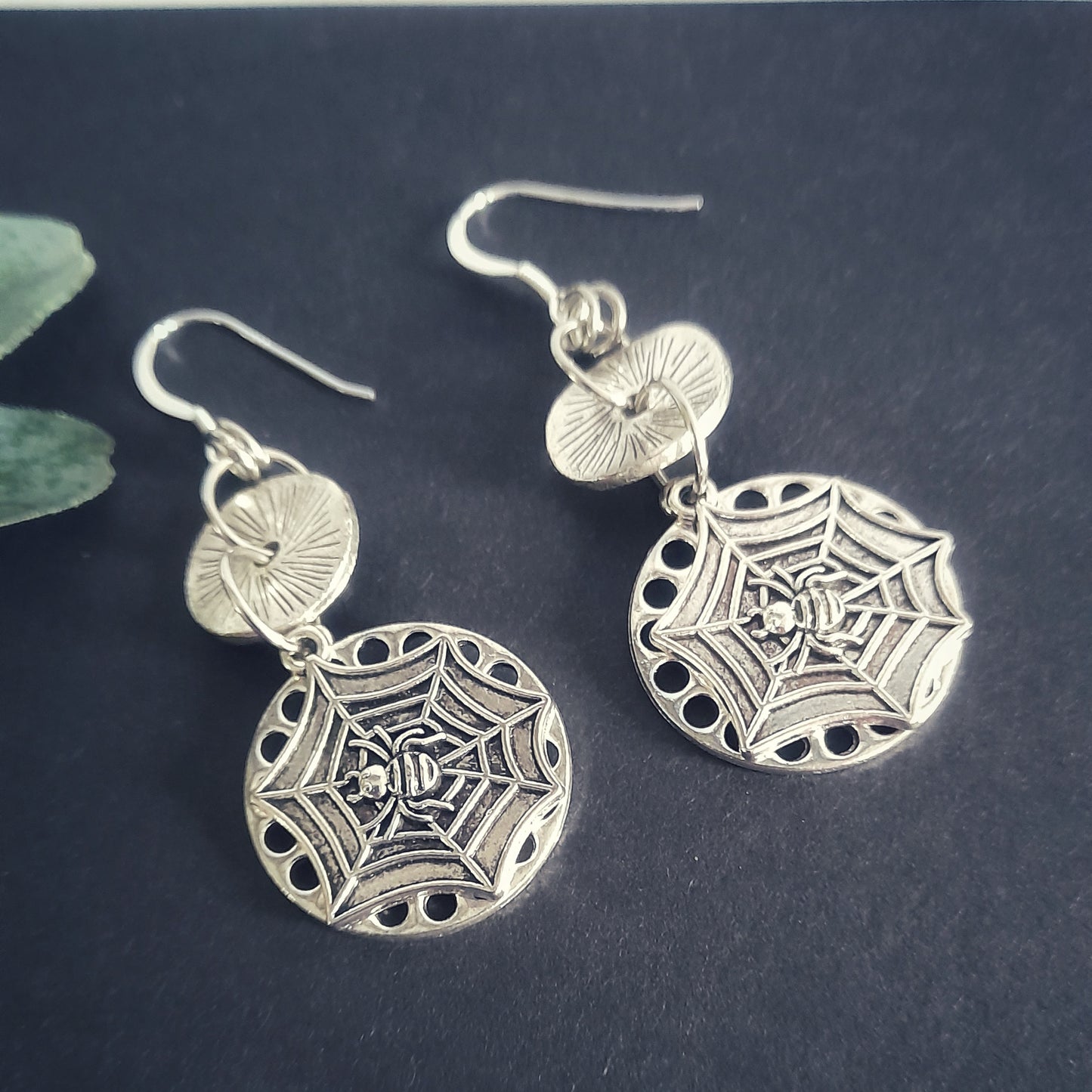 Spiders Web Earrings