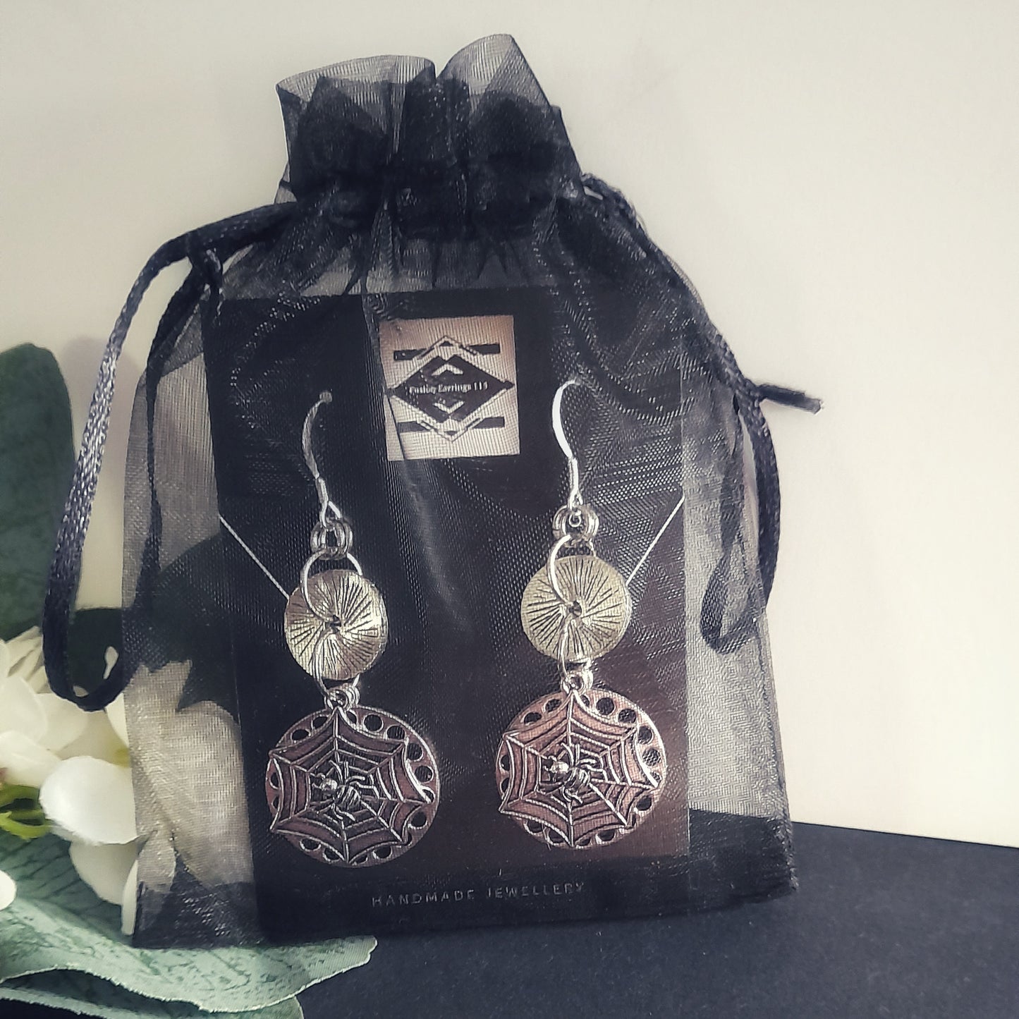 Spiders Web Earrings